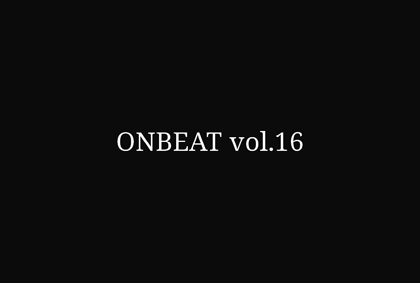 ONBEAT vol.16 | magazine